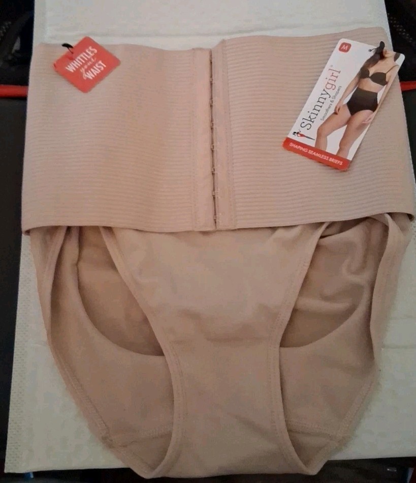 NWT SKINNY GIRL SHAPING 7614 SEAMLESS BRIEF Size Medium