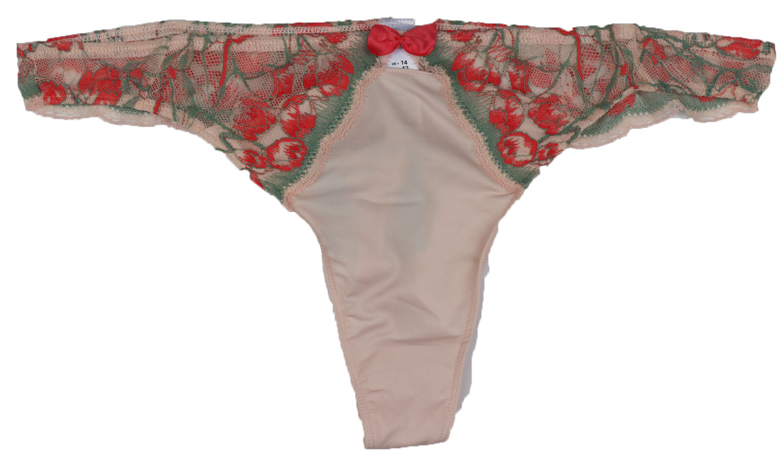 M&S Multicoloured Thongs Womens Size 14 x2 zz