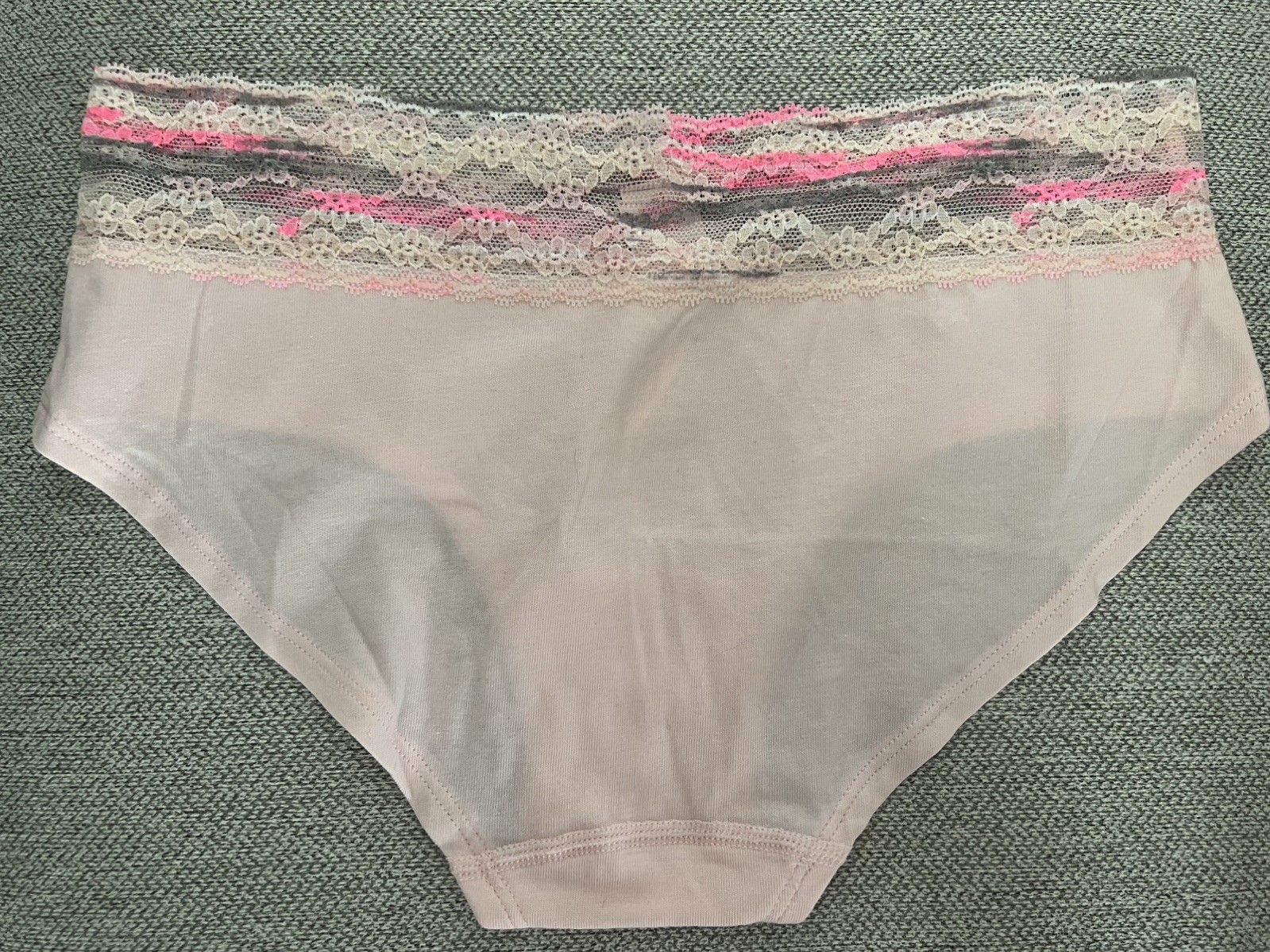 New Victoria Secret Panties Size Small Pink Black Grey Navy 5-pack