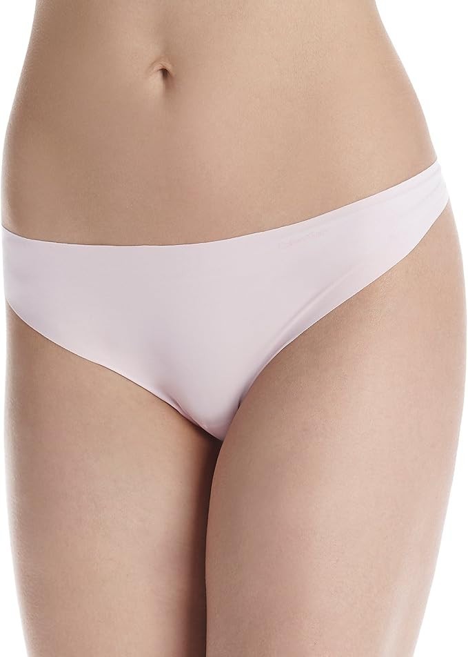 Calvin Klein Women’s Invisibles Thong Panty-Color:Unique-Medium