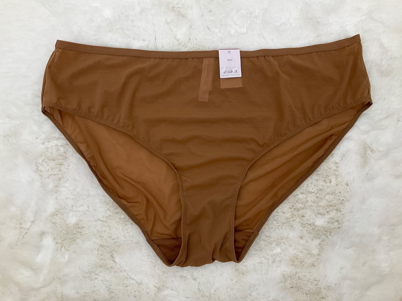 AUDEN size 3 X (24-26) 6-pr Panty Lot 2 Bikini, Hipster, 2 Briefs & Seamless Boy