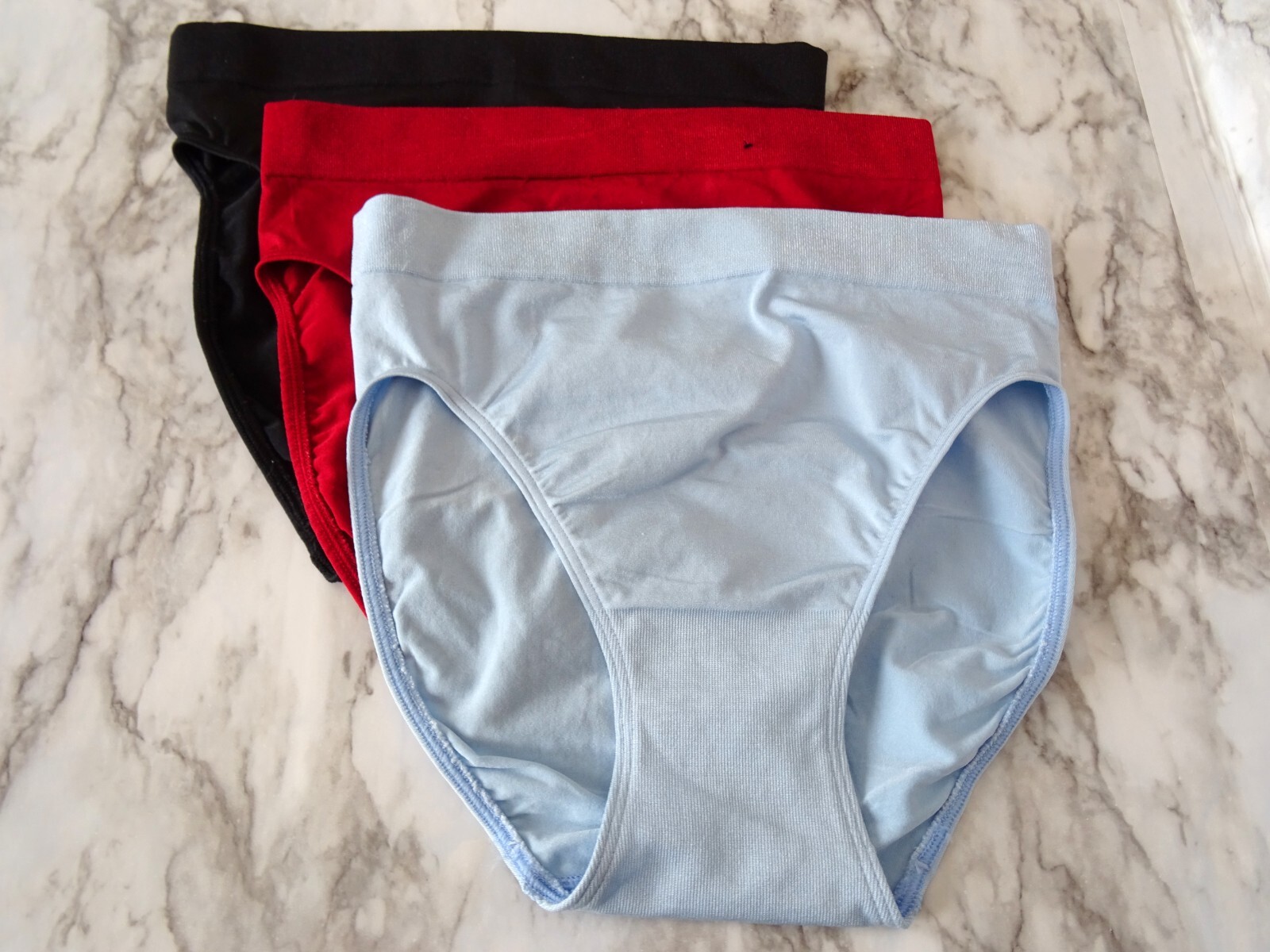 Wacoal 834175# B-Smooth Hi-Cut Brief 3-Pack Panties US Size S