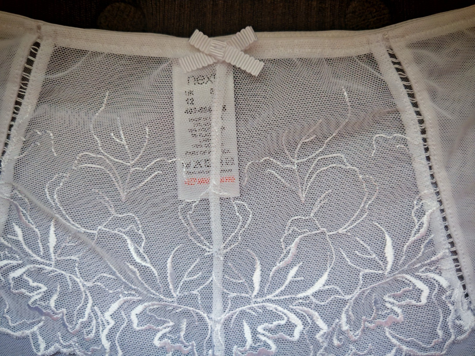 Next White Knickers/Shorts Size 12