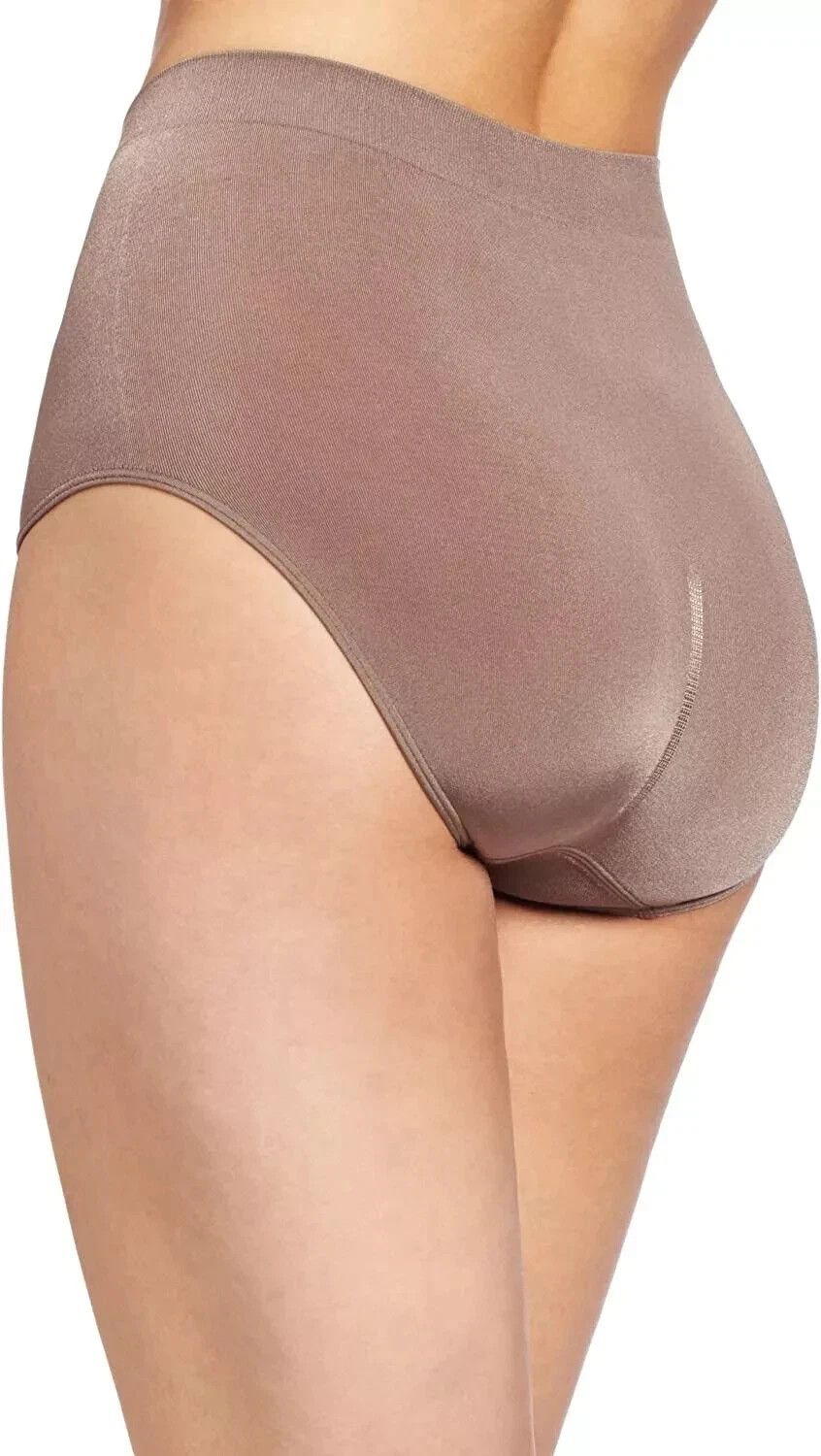 Wacoal B-Smooth Cappuccino Seamless Brief Panty Women’s Size M