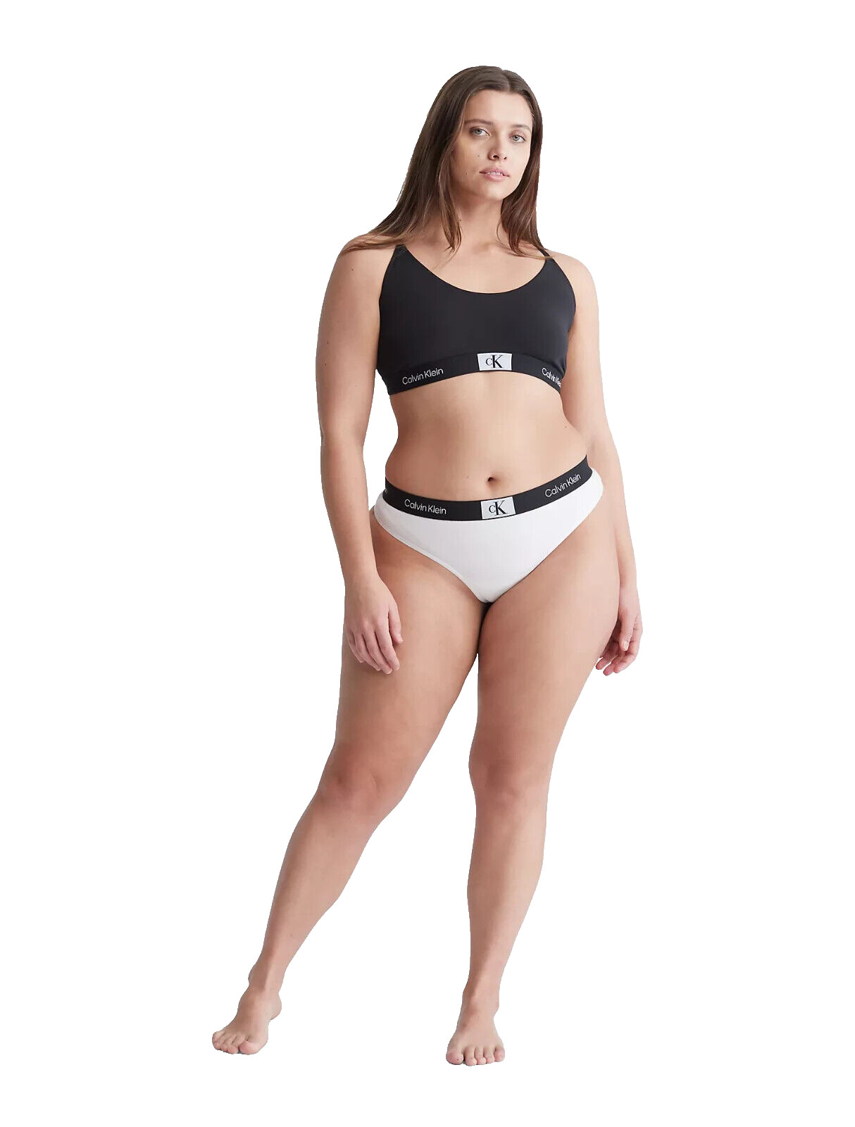 NWT Calvin Klein Women’s (3X-LARGE) Calvin Klein 1996 Plus Size THONG QF7227-110