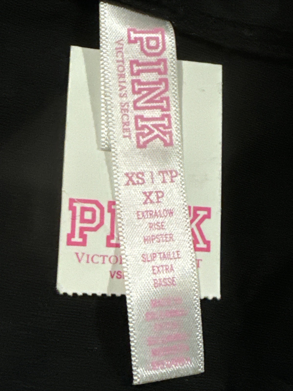 Victoria Secret Extra Low Rise Hipster XS Fashion Show Exclusive NWT