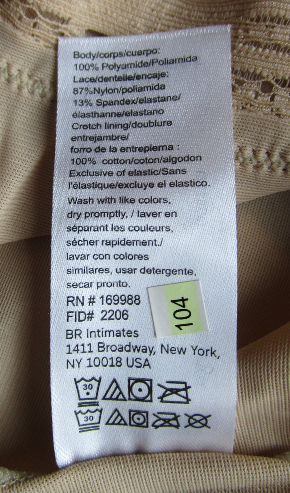 Olga Secret Hugs Microfiber Hipster Pantie 3 Pack Style OG913J3 Size 10 3XL NWT