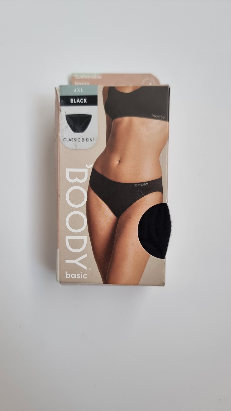 Boody Classic Bikini Underwear Panties In Bamboo Seamfree Fabric Size 4XL UK 22