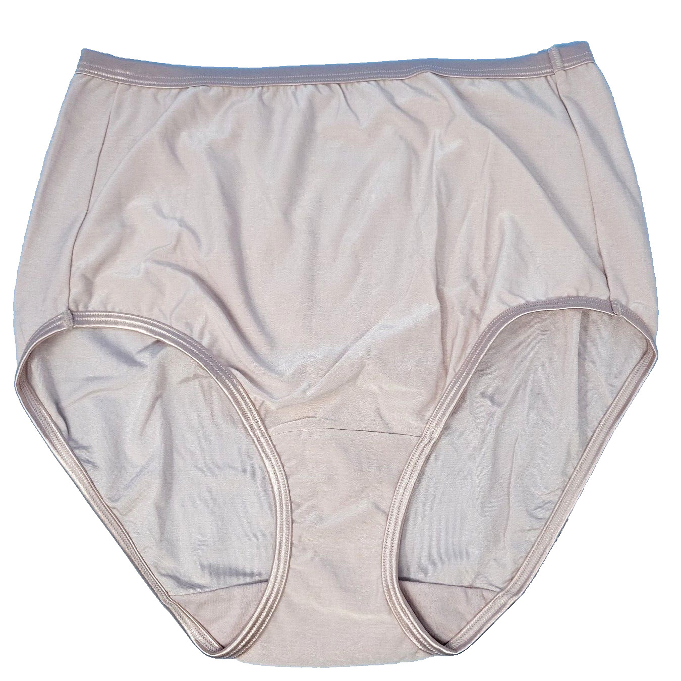 2PK Vanity Fair Womens BRIEFS Underwear Size 8 XL Pink & Beige 13310