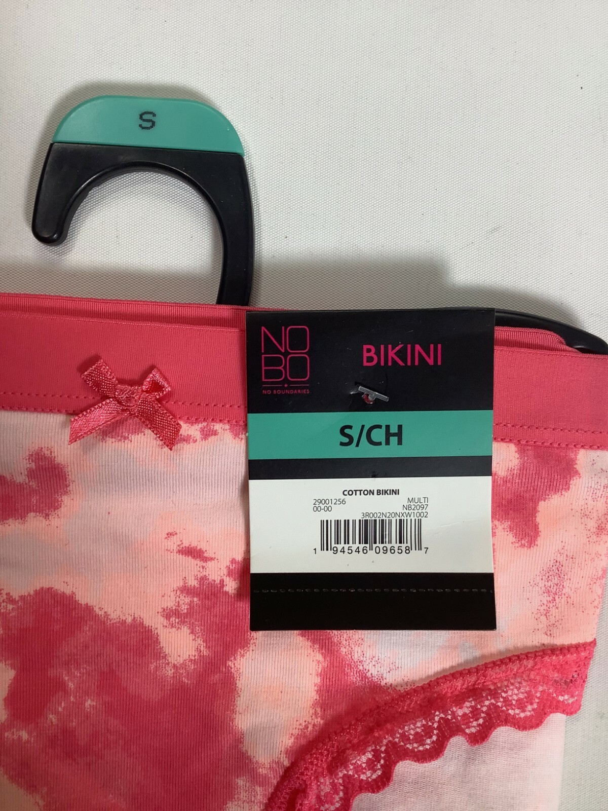 Womens No Boundaries Pink Multicolor Cotton Bikini Bottoms NEW! NWT