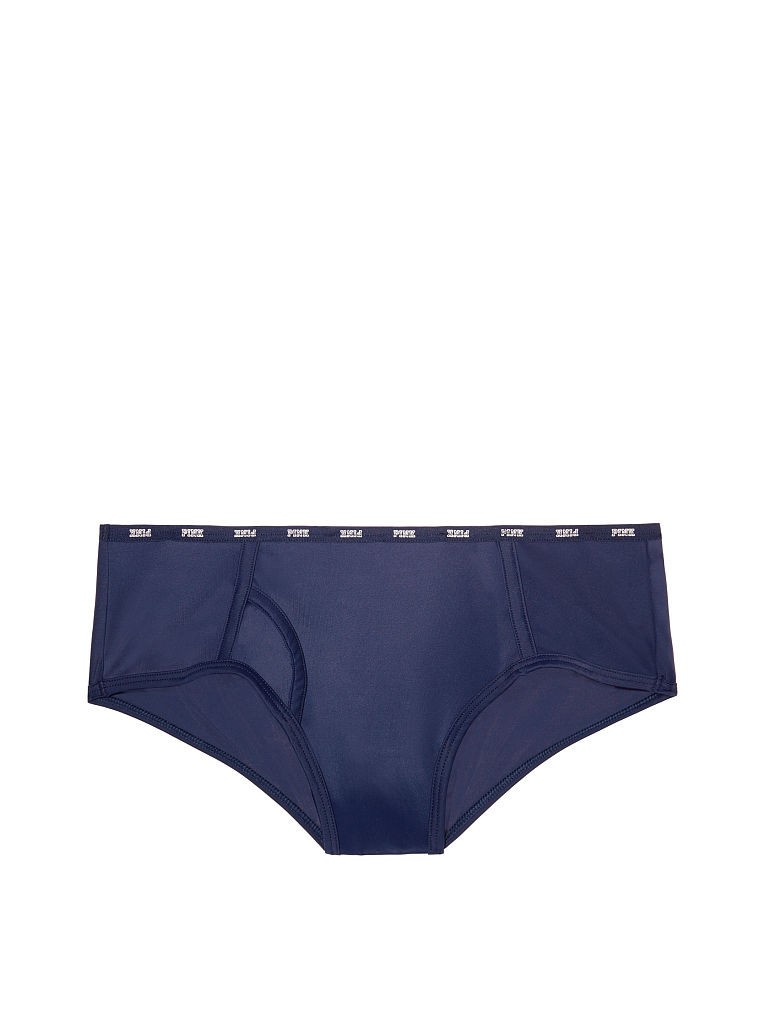 Victoria’s Secret PINK Smooth Side Trim Hipster Panty Navy Blue