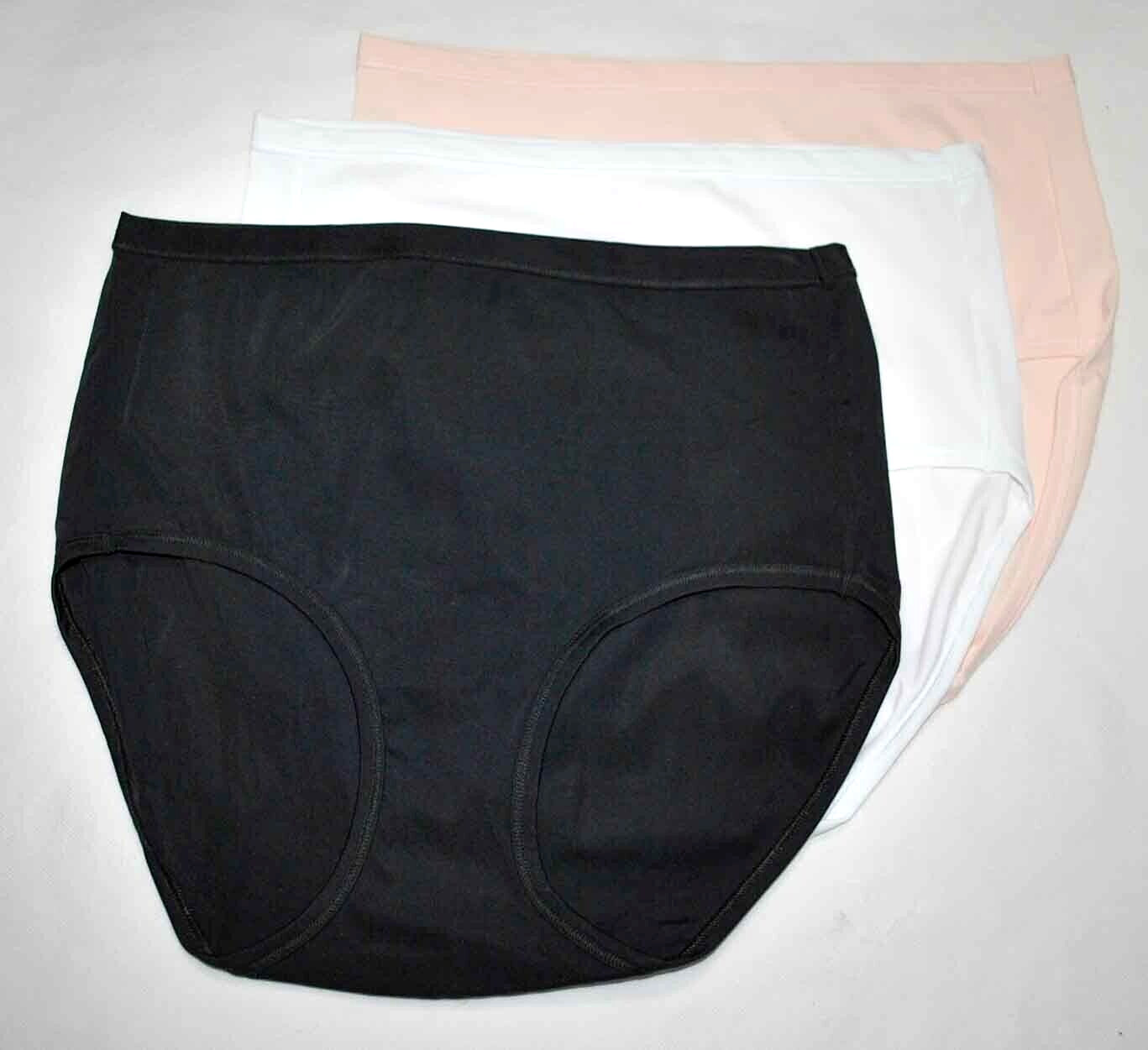 Breezies Modern Micro Full Brief Set of 3 Color Buff, Large A392216