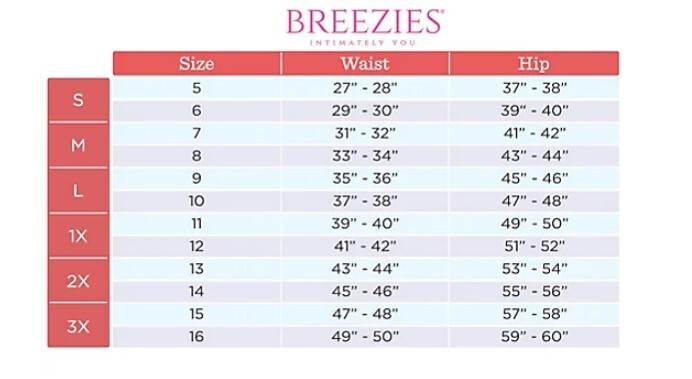 Breezies Sunbeige Nude Seamless Cotton Long Leg Panties New Boyshort