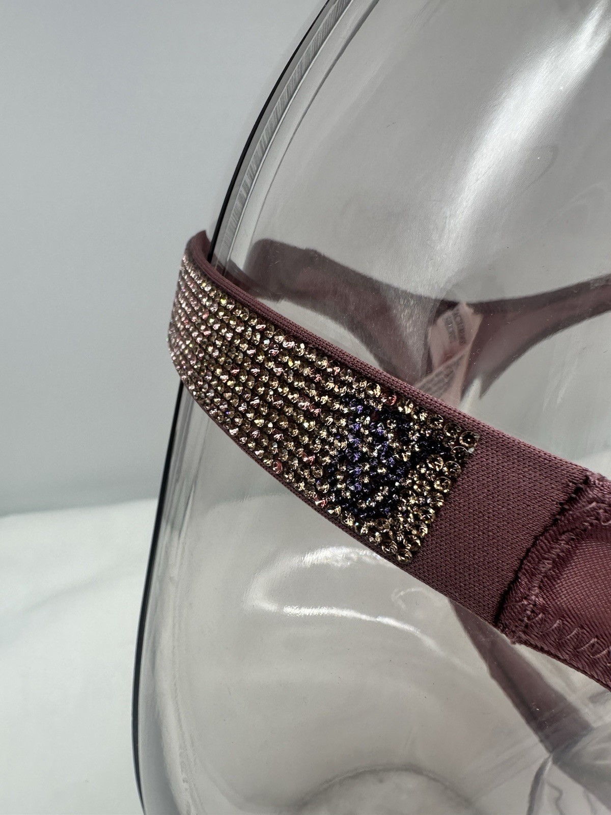 Victoria’s Secret Shine Strap Thong Purple Vapor Small