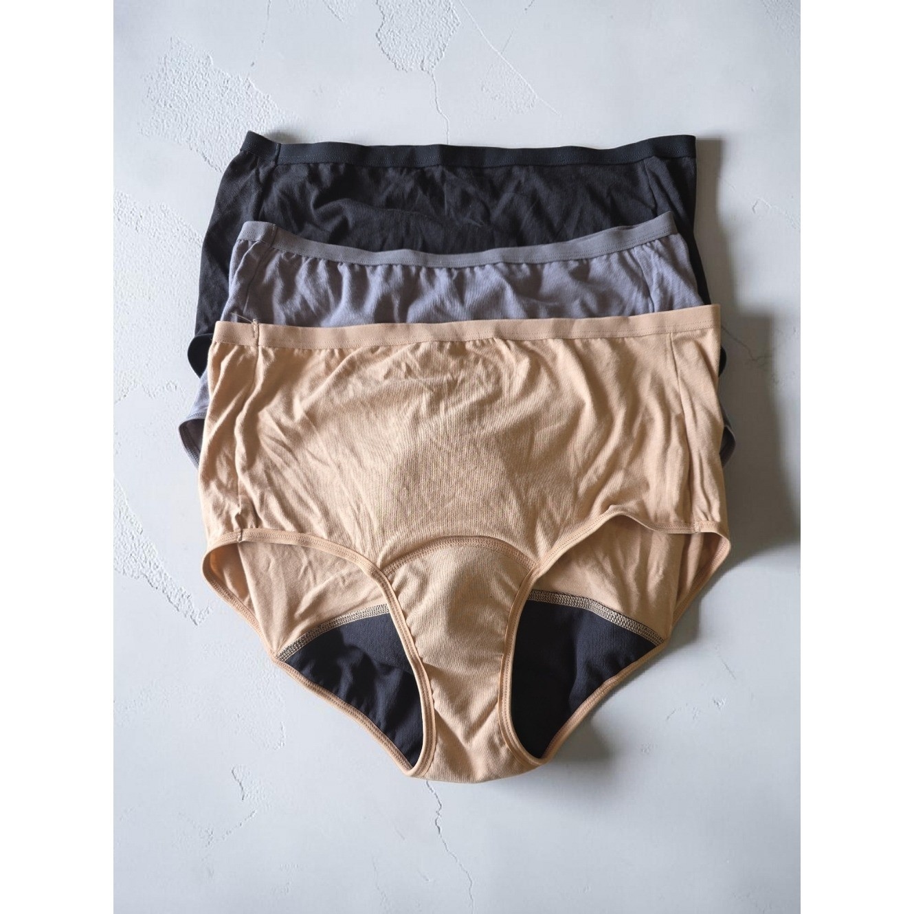 NWOT Set Of 3 Moderate Flow Period Panties Cotton Blend Size 2XL B93