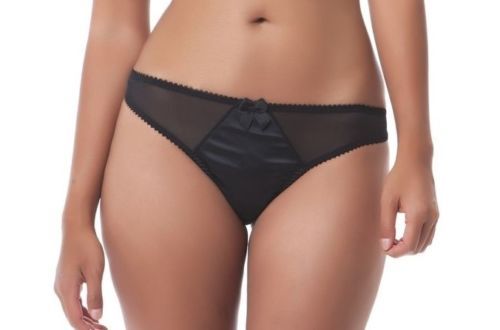 Love Claudette Paramour Bikini Thong Black Panty Women’s Lingerie Sexy Underwear