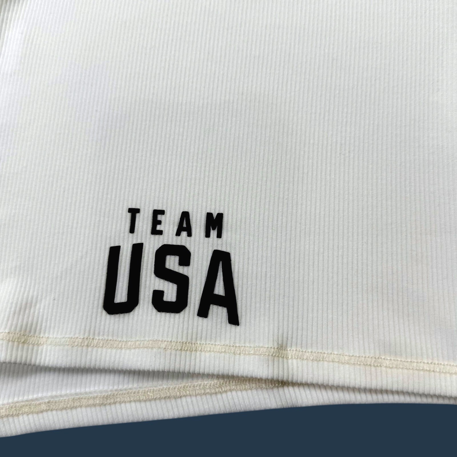 SKIMS Soft Lounge Boxer Short Team USA White 4X
