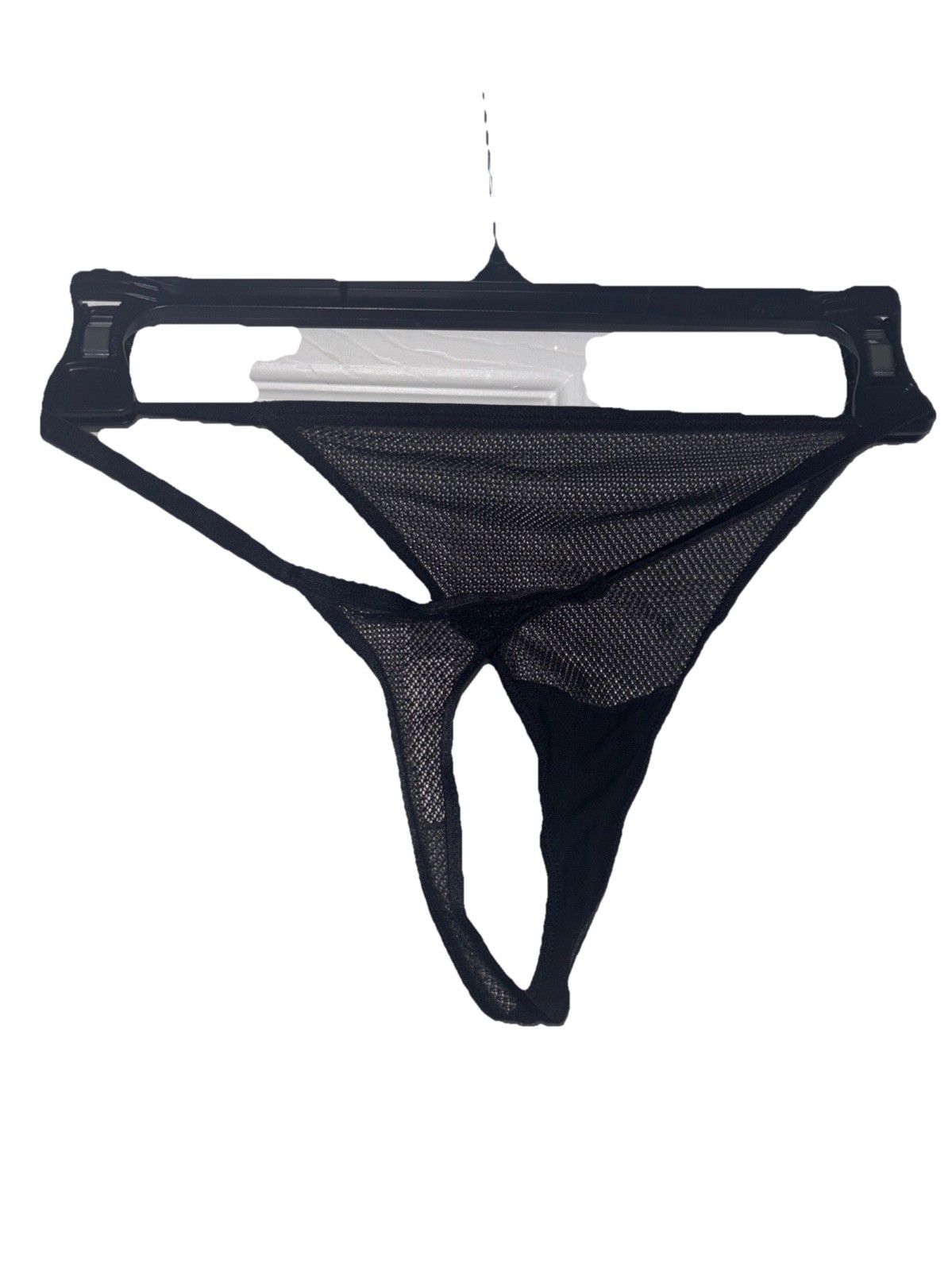Auden Women’s Lace String Thong – Black Medium