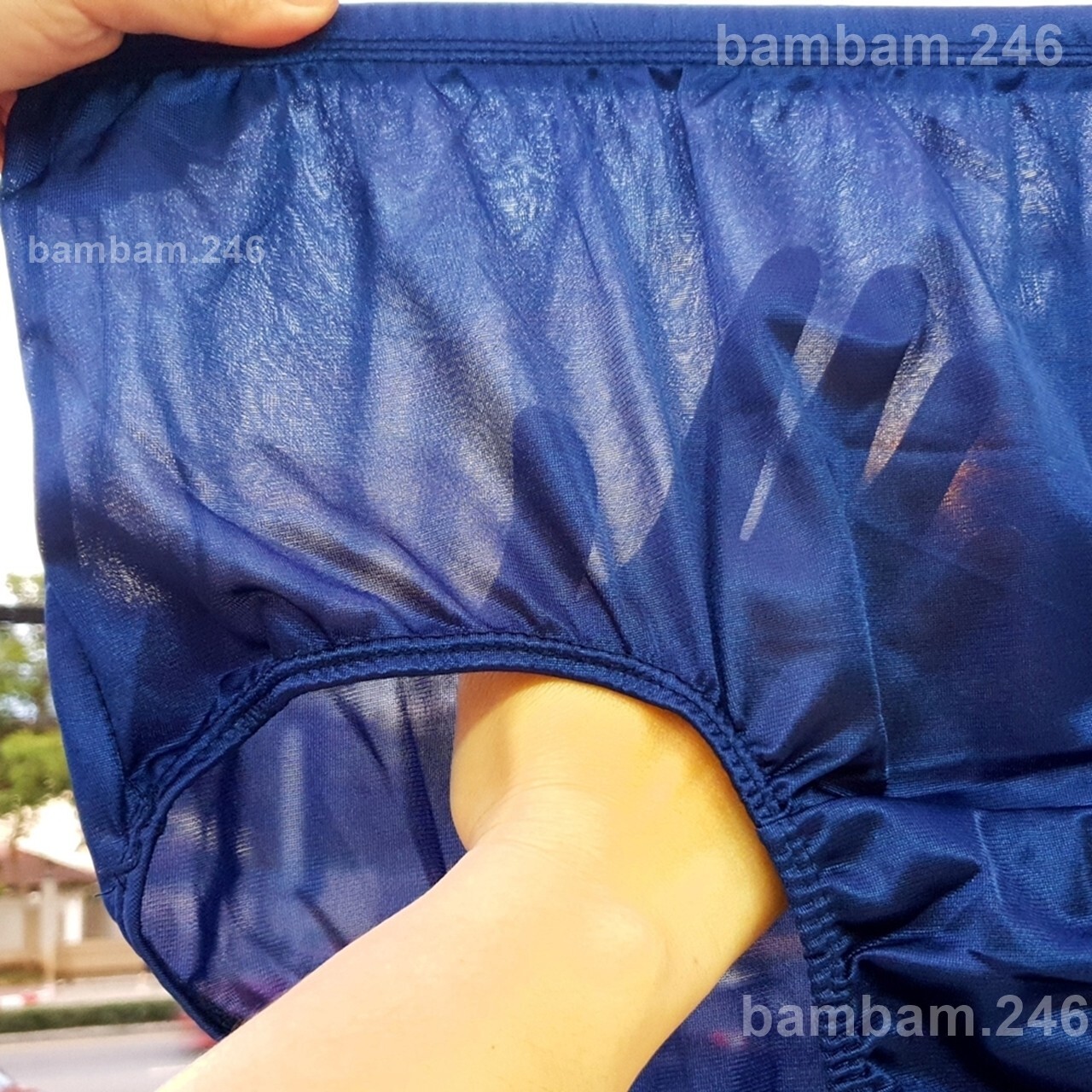 x6 Women Men Lingerie Underwear Silky Nylon High Waist Brief Panties Size XL Bre