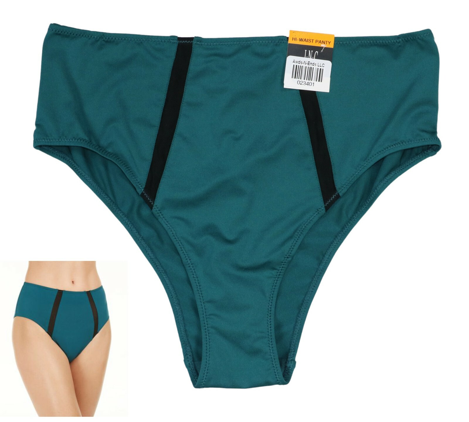 INC International Concepts Intimates Women’s Hi-Waist Brief Panty Underwear NWT