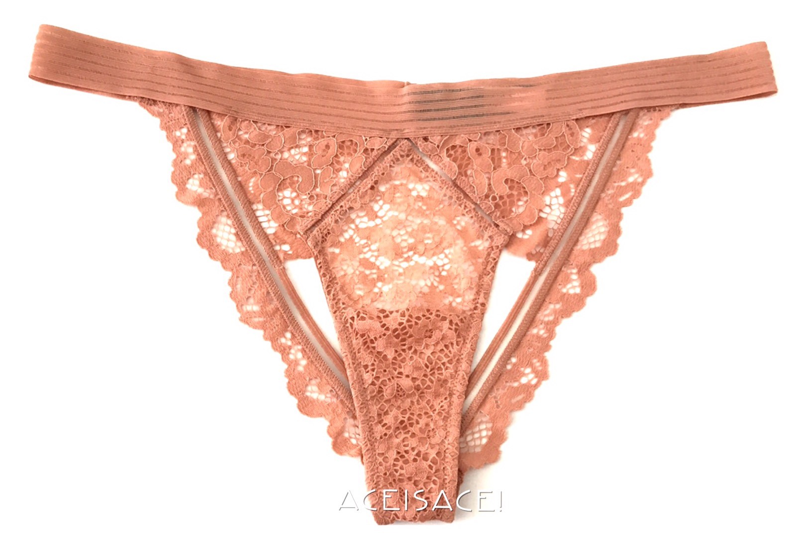 $25—NWT* Victoria’S Secret VERY SEXY* CHEEKINI/TANGA—LIGHT BROWN—L/G