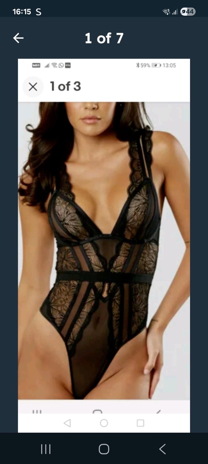 Ann summers knickerbox body suit sell as a Joblot or single item