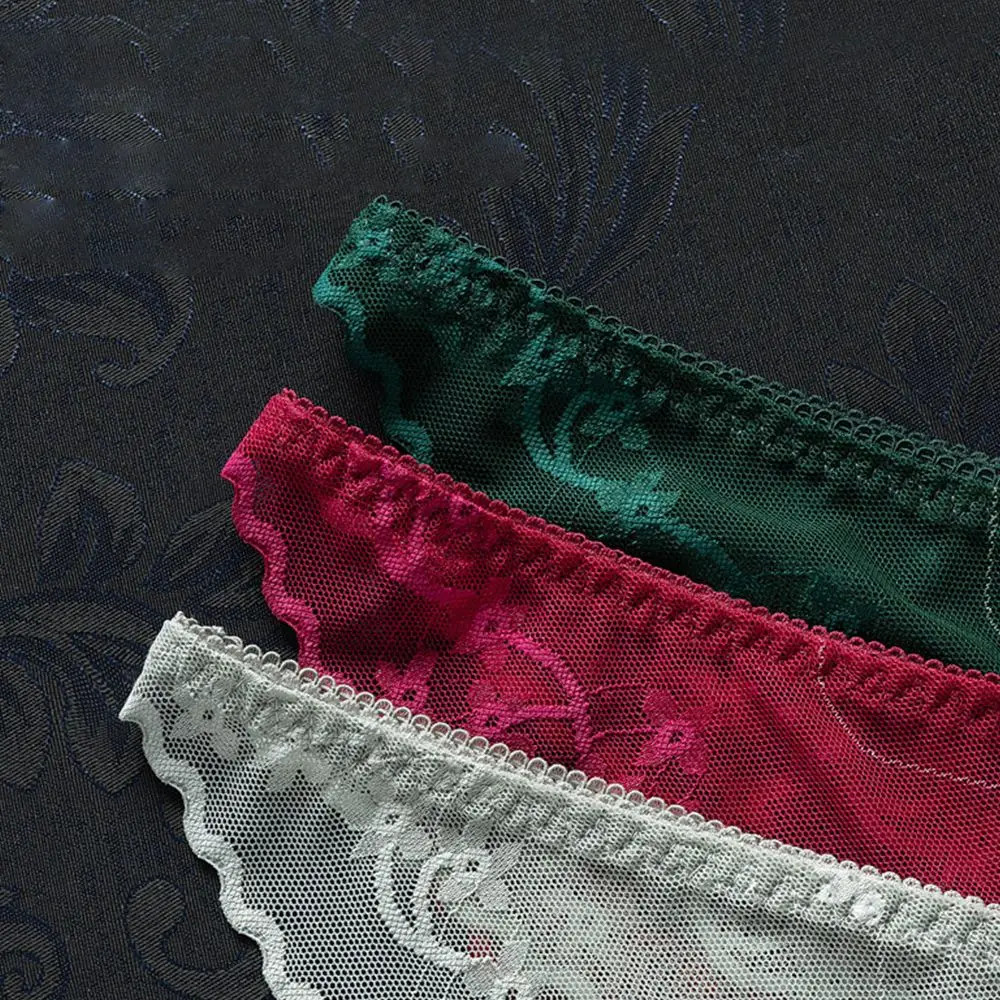 Low Rise Seamless Panties Breathable Hollow Women Soft Stretch Lightweight Fit