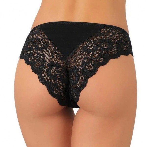 Jadea 789 Women’s Elastic Modal Cotton Lace Back Stretch Briefs