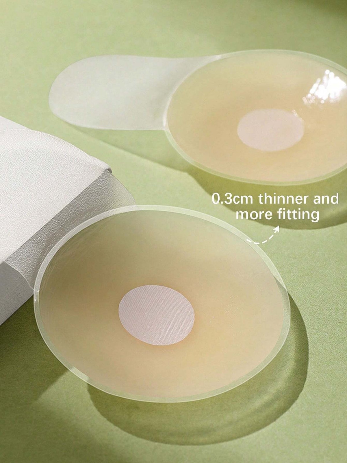 2pcs/set invisible silicone bra lift in skin tone for perfect support cheap24