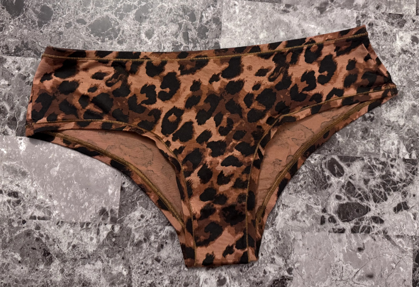 NWT AERIE AMERICAN EAGLE SOFT LEOPARD CHEETAH MODAL BLEND CHEEKY PANTIES