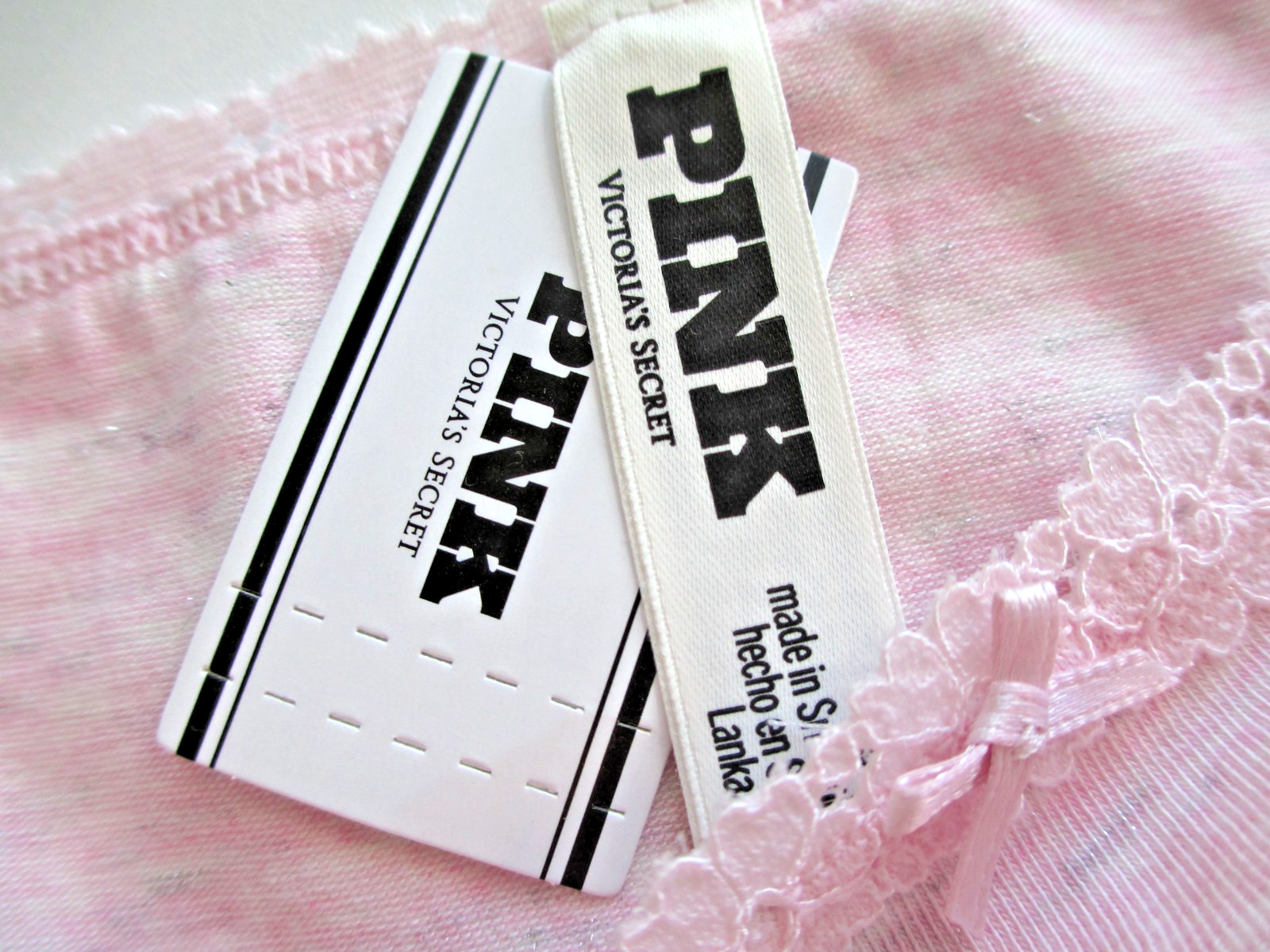 VICTORIA’S SECRET PINK Cotton Boyshort Panty S M L XL Pink Heather NWT Ruched VS