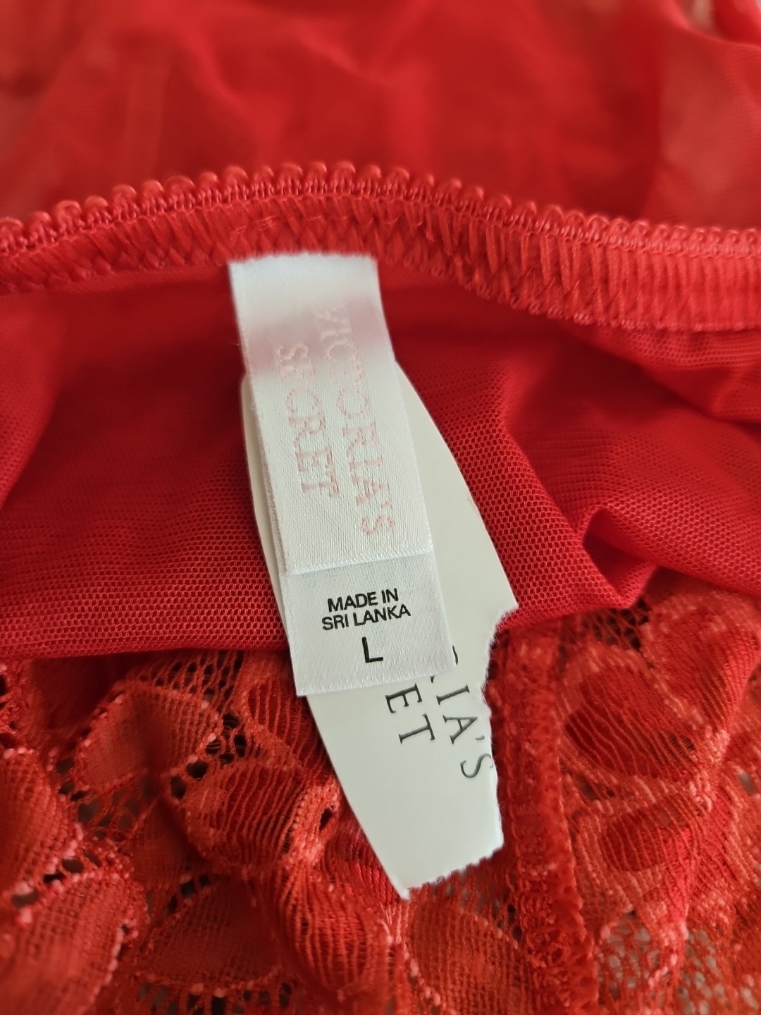 True Vintage Victoria’s Secret Double String Bikini Panty Large Sheer