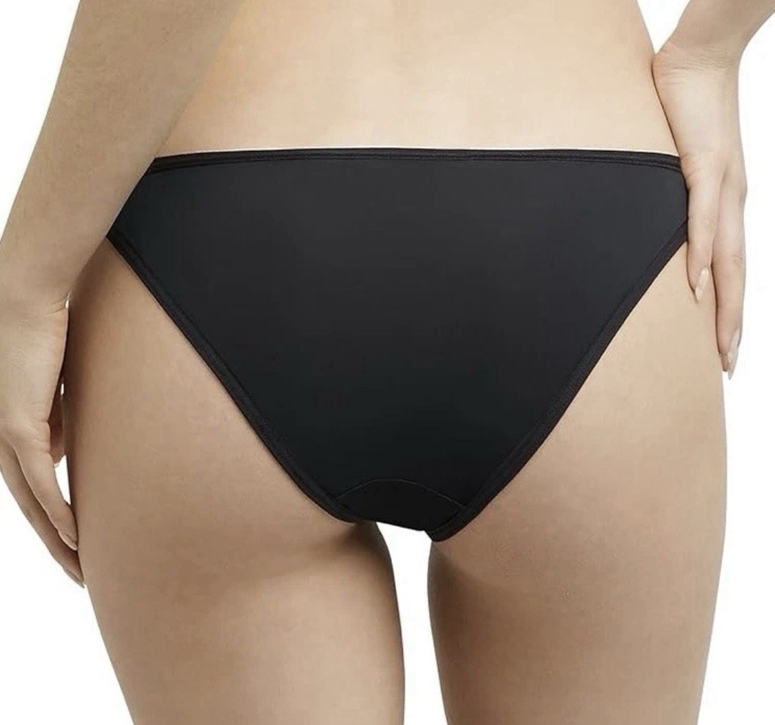 Maidenform Adjustable String Cheeky Bikini Panty Underwear DMLSBK Black Sz 2XL 9