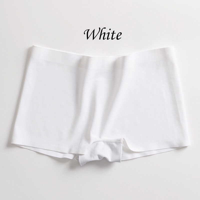 3 or 5 Pack Seamless Ice Silky Boxer Shorts Panties Womens Boy Shorts Underwear