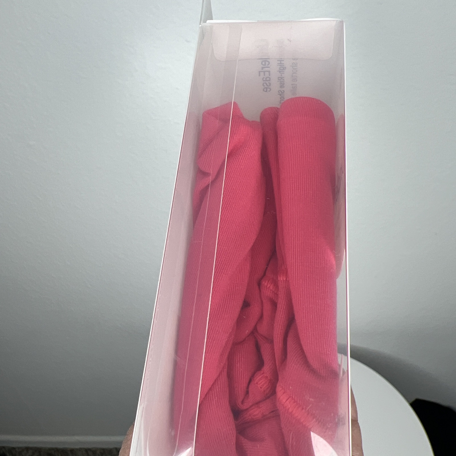 Lululemon UnderEase Super High Rise Shortie NWT S M Glaze Pink GLZP Color 5″