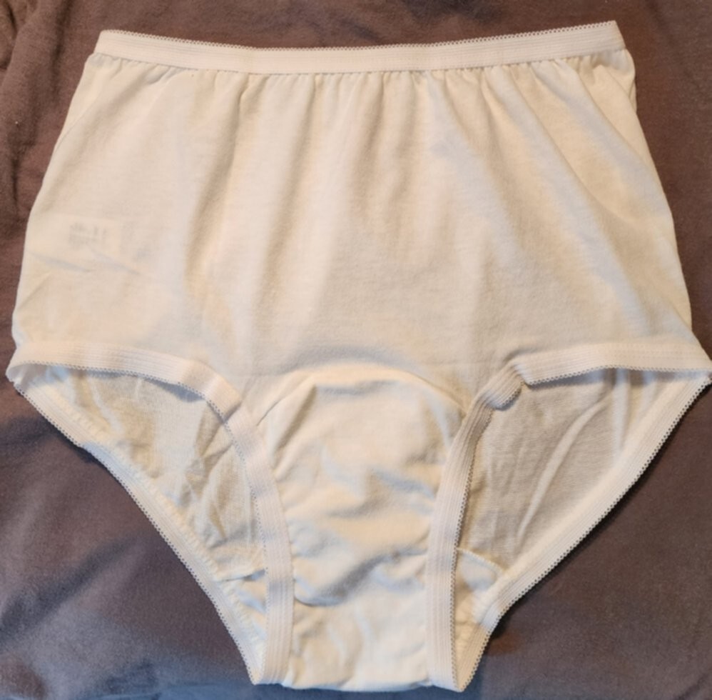 3 Pair Size Small 100% COTTON WOMEN’S PANTY Water-Resistant with a Wide Crotch
