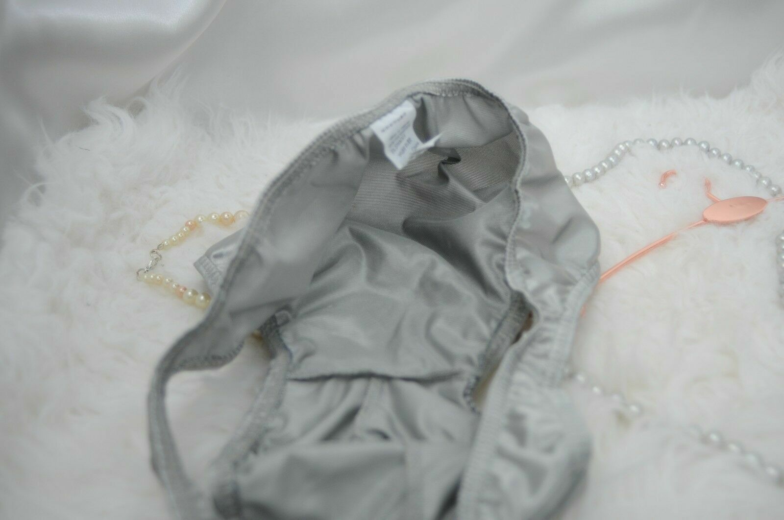 MENS SATIN Divine silky smooth shiny wetlook Sissy pouch bikini panties L – XXL
