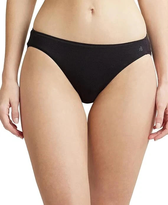 Jockey Women’s Medium Coverage Micro Modal Elastane Stretch Mid Waist Bikini