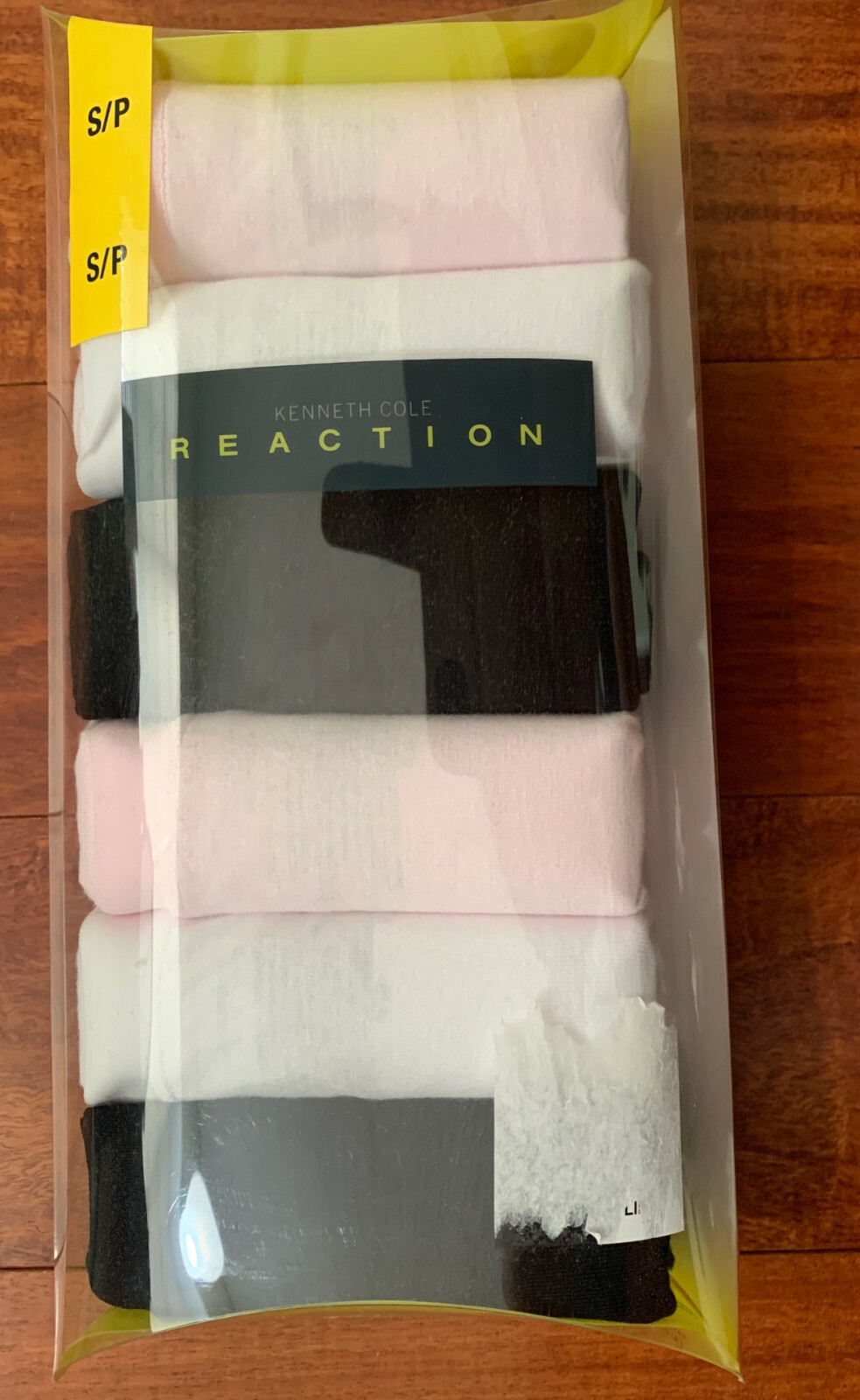 New 6 pk of Kennth Cole Reaction HICUT Brief panty Cotton/Spandex ~ Size : S/P