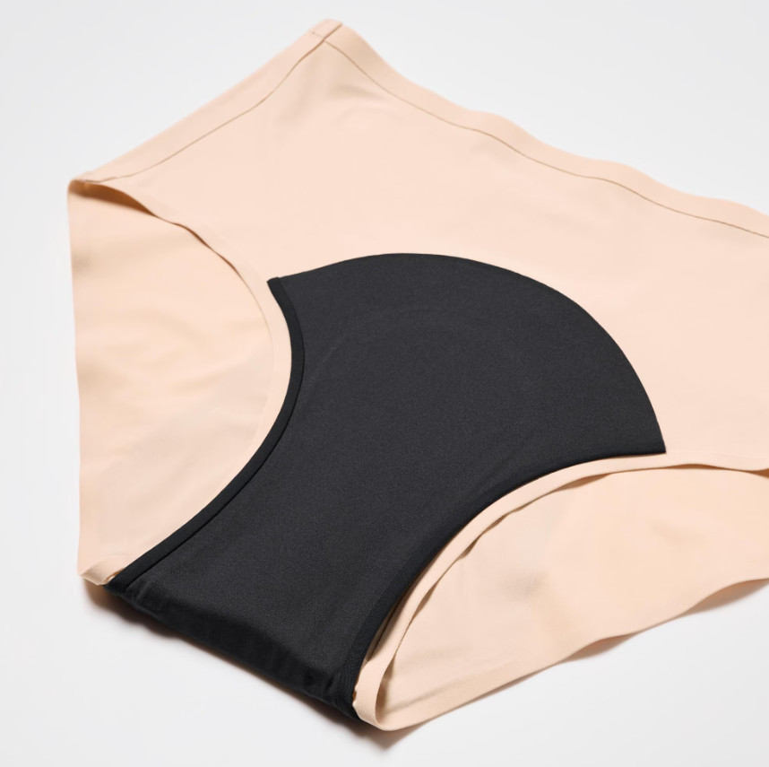 UNIQLO AIRism Reusable Period Underwear Leak Proof Absorbent Eco Friendly Shorts