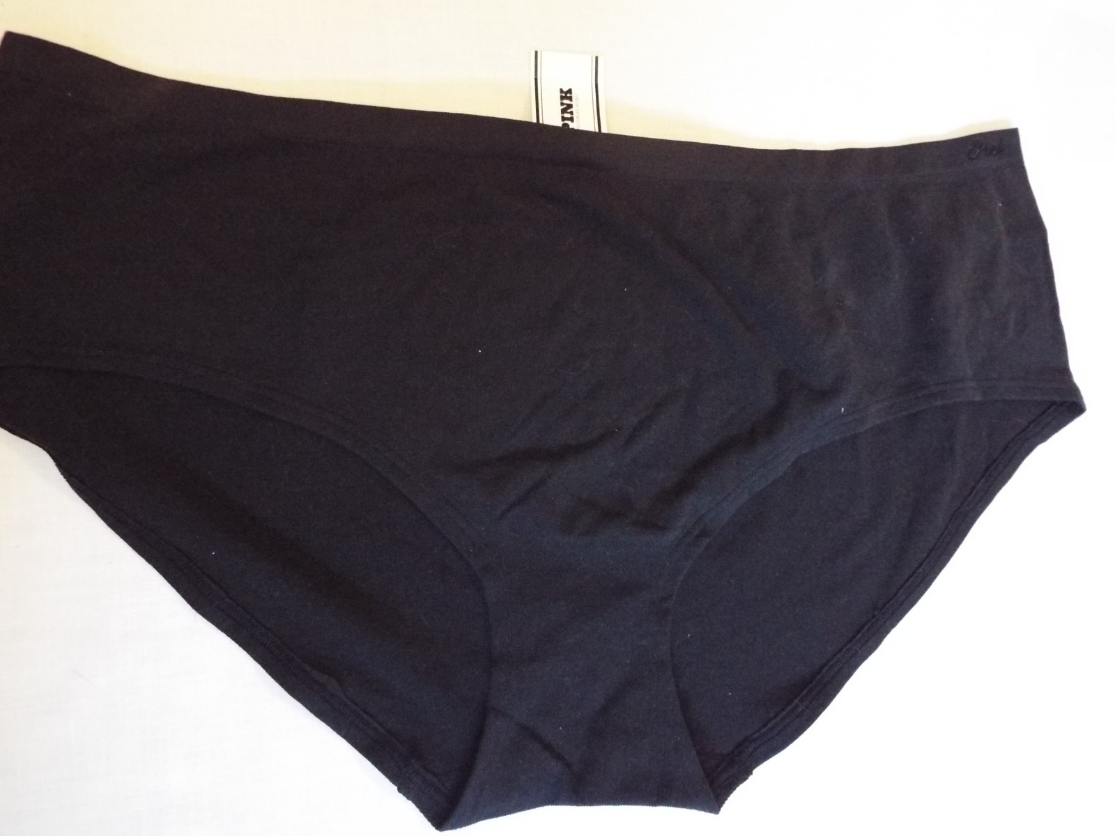 Victoria’s Secret PINK Seamless Hiphugger Panty black XXL NWT