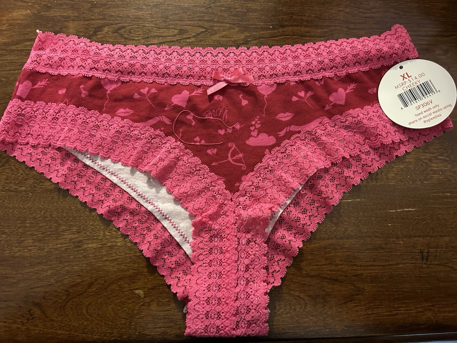 Splendies Women’s Panties Xl NWT
