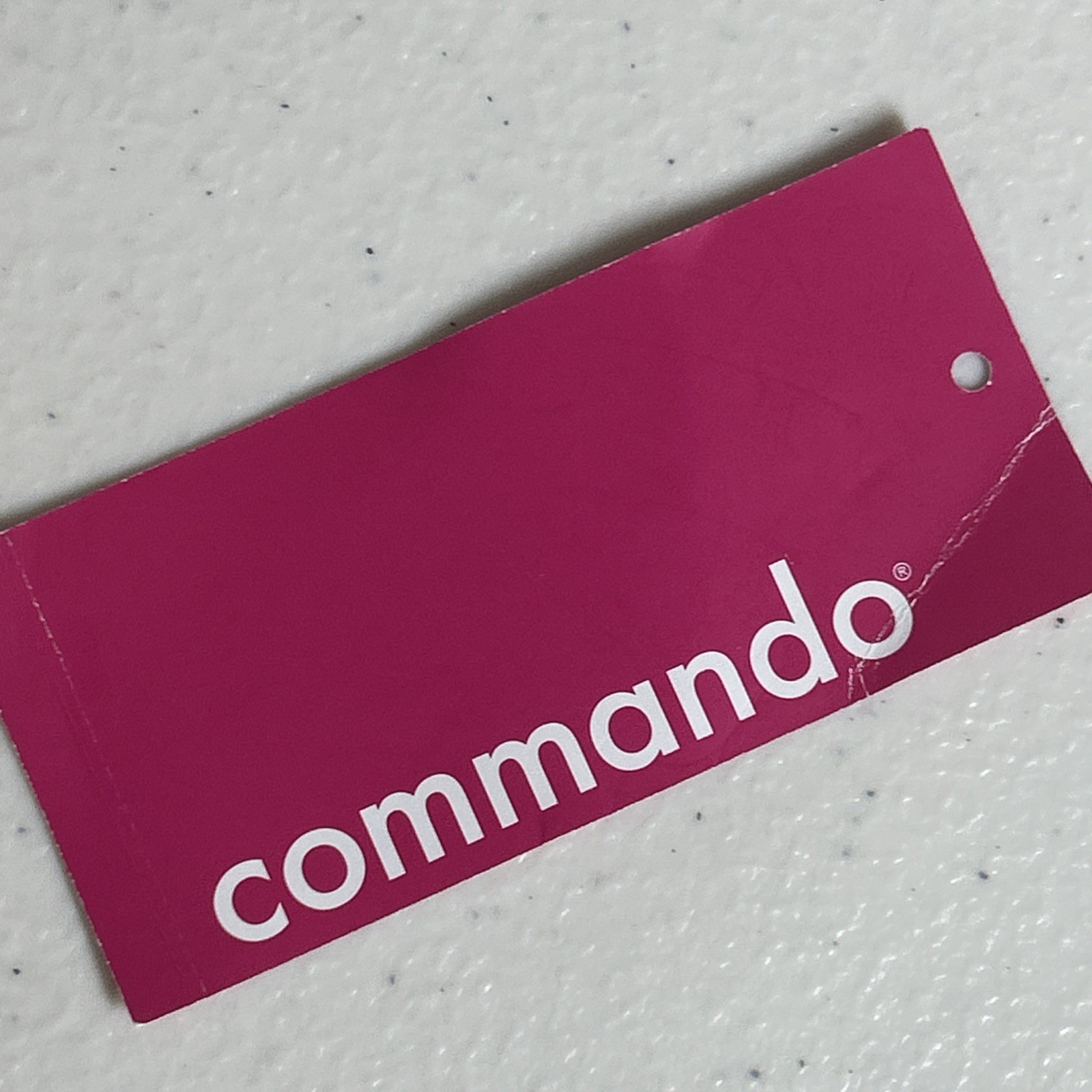 Commando White Bride Panties Size M/L Marital Panty Light Sexy Cheeky