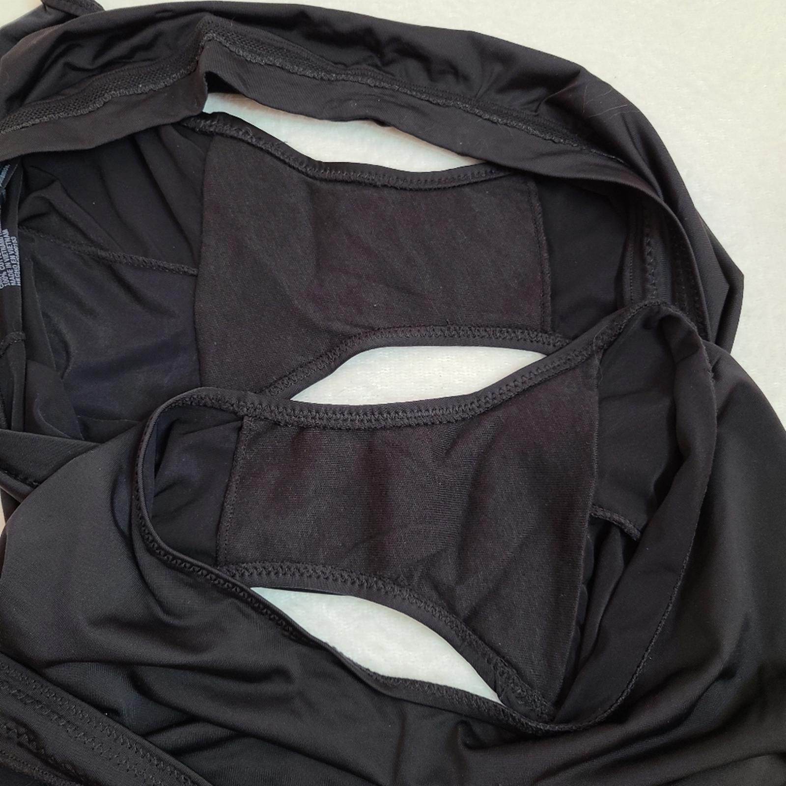 2pk Bali Silky Stretch Nylon Classic Hipster Panties Size Lg Black