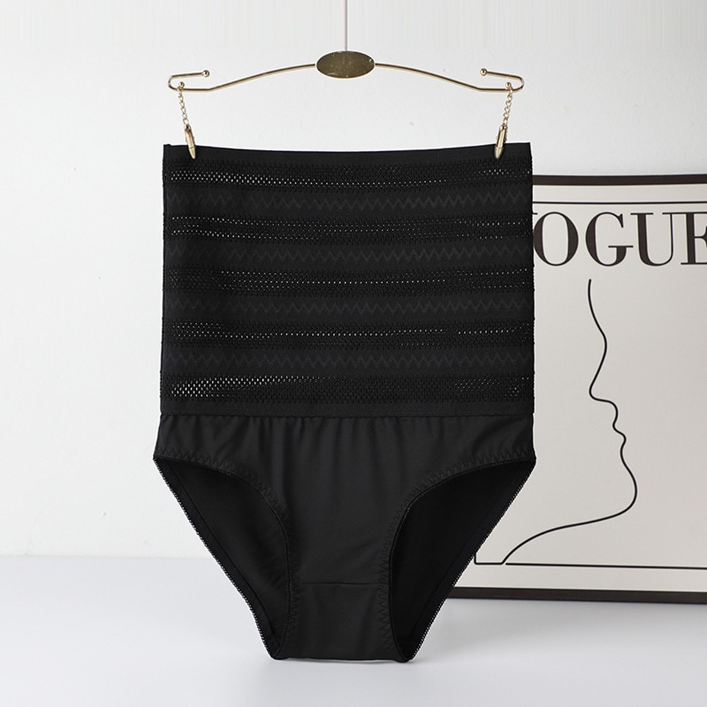 Women’s High Waisted Tummy Control Shaping Panties Hip Lifting Triangle Cut