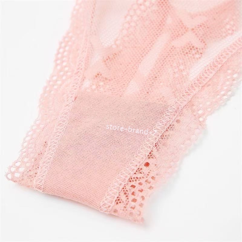 6pack Lot Womens Sexy Panties Sheer Lace Briefs Thongs Intimate Ladies Underwear