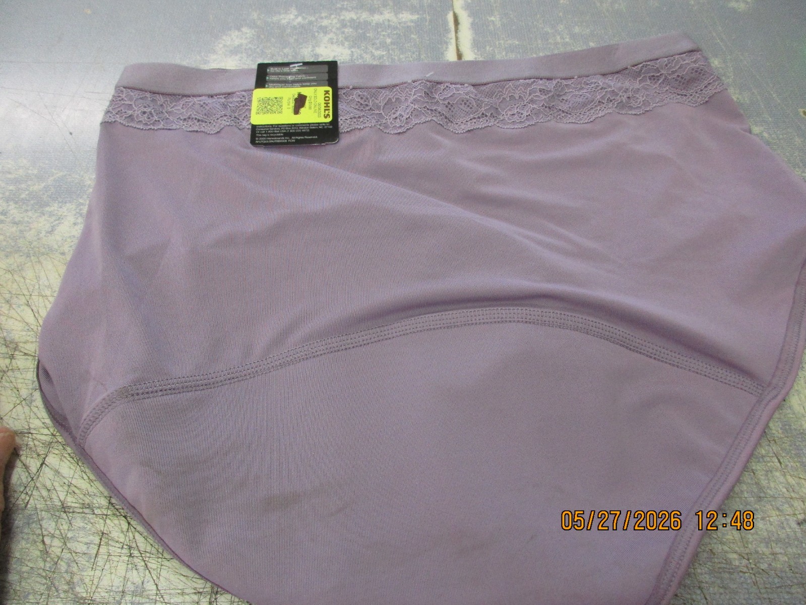 Bali Women’s Light Leak Period Protection Brief Beige Size XL (8)