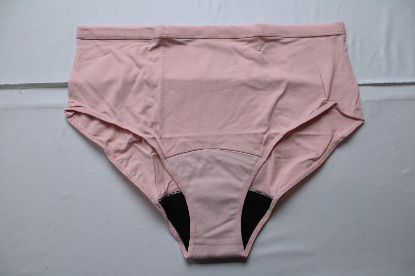 Knix Women’s Cotton High Rise Leakproof Period Brief ZG3 Rose Water Size 4XL NWT