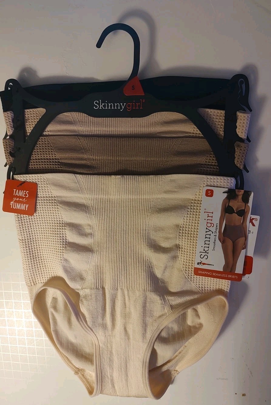 SKINNYGIRL Skinny Girl Shaping Seamless Briefs Panties Small 3 Pack MSRP $48 NWT