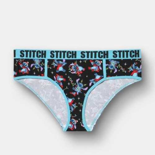 Torrid Lilo & Stitch Christmas Mid-Rise Cotton Hipster Panty Size 2 2X NWT